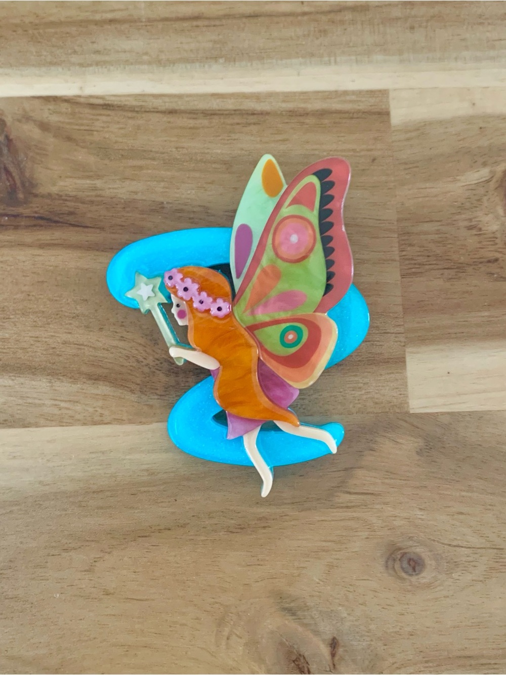 Erstwilder Wishful Thinking Brooch fairy pin New with defect